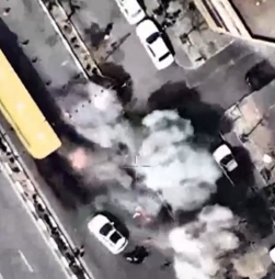 Exército israelita divulga vídeo que mostra alegado ataque a forças Basij em Teerão