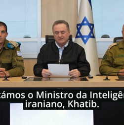 Israel anuncia morte do ministro dos Serviços de Informações do Irão 