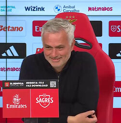 Mourinho: 'Já sei que vão rebentar comigo... mas não gostava que o Sporting fosse campeão europeu'