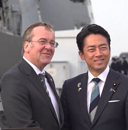 Alemanha e Japão reforçam aliança militar no Indo-Pacífico