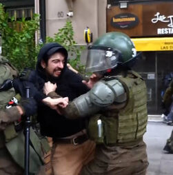 Confrontos marcam protestos do Dia Mundial da Água no Chile