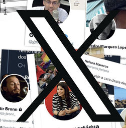 Guerras de política no X. Os protagonistas conhecidos e os anónimos