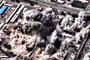 Israel divulga novas imagens de um ataque alegadamente dirigido a quartel-general do regime iraniano