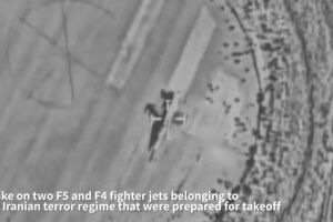 Israel afirma ter atingido dois aviões de combate do regime iraniano