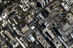 Imagens de satélite mostram tribunal e quartel-general da Guarda Revolucionária no Irão antes e depois dos ataques