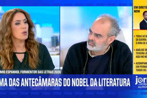 Gonçalo M. Tavares distinguido com prémio Formentor das Letras 2026. "É muito interessante para a língua portuguesa" 