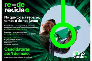 Candidaturas ao Rede Recicla+ para acelerar a reciclagem de embalagens de vidro até 1 de maio