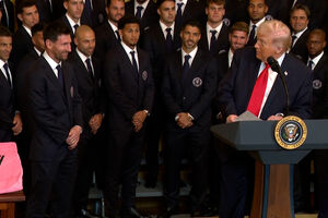 "Vieste, ganhaste e isso é algo muito difícil": Trump felicita Messi pela conquista da MLS 