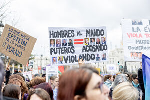 Manifestação Madrid