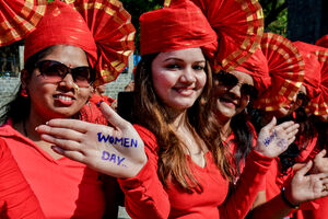Dia Internacional da Mulher em Maharashtra, Índia