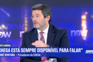 "Porque é que o governo não devolve parte do IVA?", questiona Ventura em relação ao aumento dos preços dos combustíveis