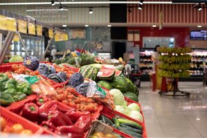 legumes, fruta, comida, supermercado