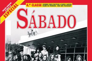 A primeira página da SÁBADO