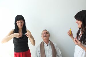 Mário Zambujal na caraterização