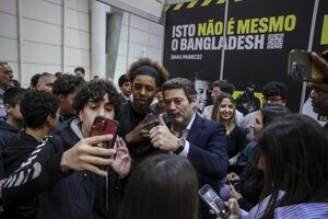 André Ventura na Futurália