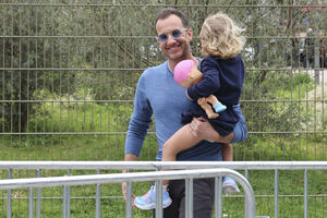 Frederico Varandas este sábado a dirigir-se à sua mesa de voto