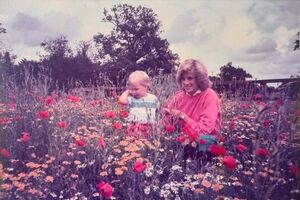 William e Diana, em 1984