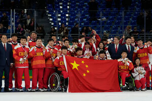Equipa chinesa de Hóquei no Gelo