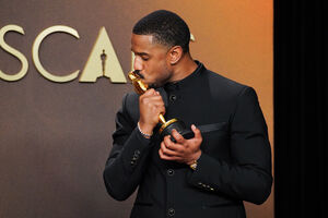Michael B. Jordan levou a estatueta de Melhor Ator