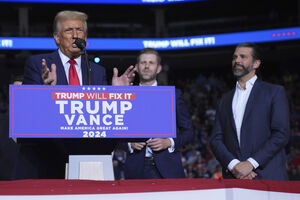 Donald Trump, Eric Trump e Donald Jr 