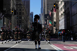 Desfile de Dia de São Patrício em Nova Iorque