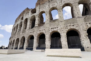 Entradas antigas do Coliseu de Roma “ganham nova vida” após 2 mil anos