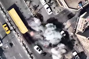 Exército israelita divulga vídeo que mostra alegado ataque a forças Basij em Teerão 