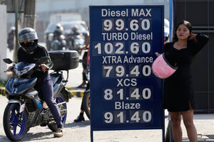 Preços dos combustíveis sobem e nas Filipinas governo toma medidas