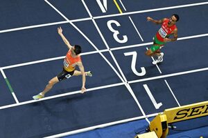 Isaac Nader sagrou-se vice-campeão de 1.500 metros