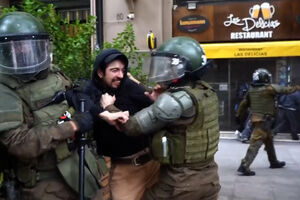 Confrontos marcam protestos do Dia Mundial da Água no Chile