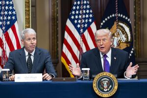 Chris Wright e Donald Trump