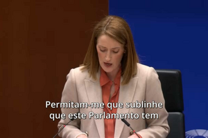Roberta Metsola condena ataques "brutais e inaceitáveis" do Irão no Golfo Pérsico