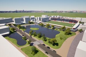 Projeto para novo estádio do Salgueiros