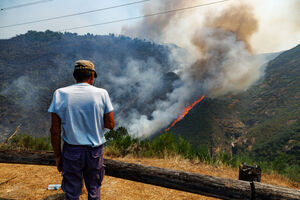 incêndio no Parque Nacional da Peneda-Gerês