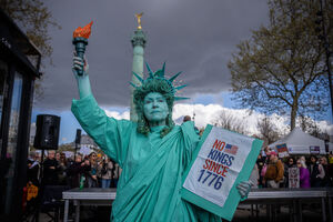 Protesto "No Kings" em França