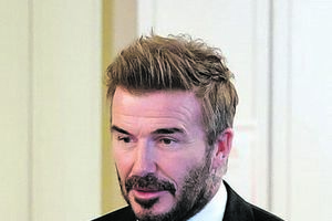 David Beckham foi treinado na seleção inglesa por Eriksson