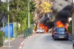 Ataque iraniano provoca incêndios no centro de Israel 
