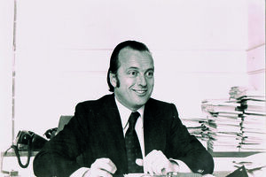 Fotografia de Francisco Pinto Balsemão publicada no livro de Joaquim Vieira, Francisco Pinto Balsemão - O Patrão dos Media que Foi Primeiro-Ministro. 