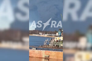 Imagens mostram ataques a portos petrolíferos em território russo