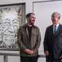 Marcelo apresenta quadro oficial da Presidência criado por Vhils