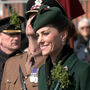 Princesa de Gales celebra o Dia de São Patrício com a Guarda Irlandesa