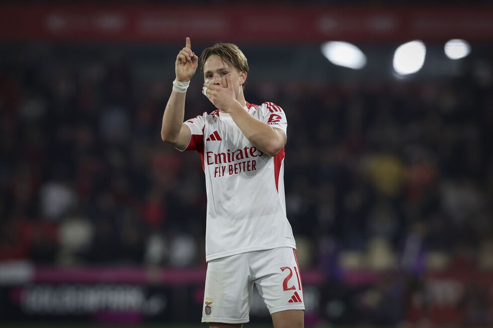 Benfica vence Gil Vicente com golo de Schjelderup em Barcelos