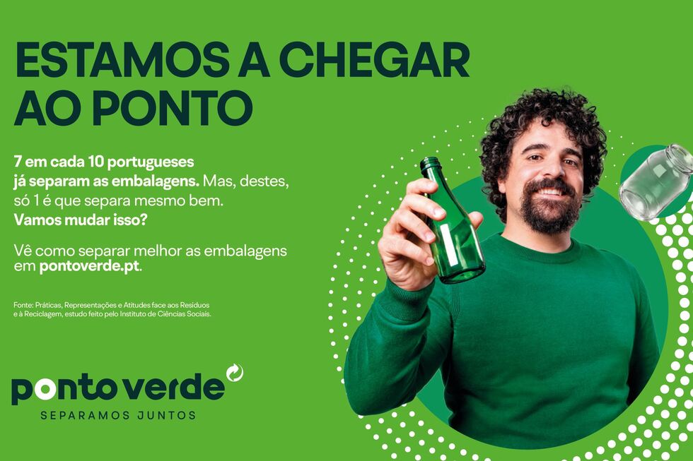 Reciclagem: 7 em cada 10 portugueses já separam as embalagens