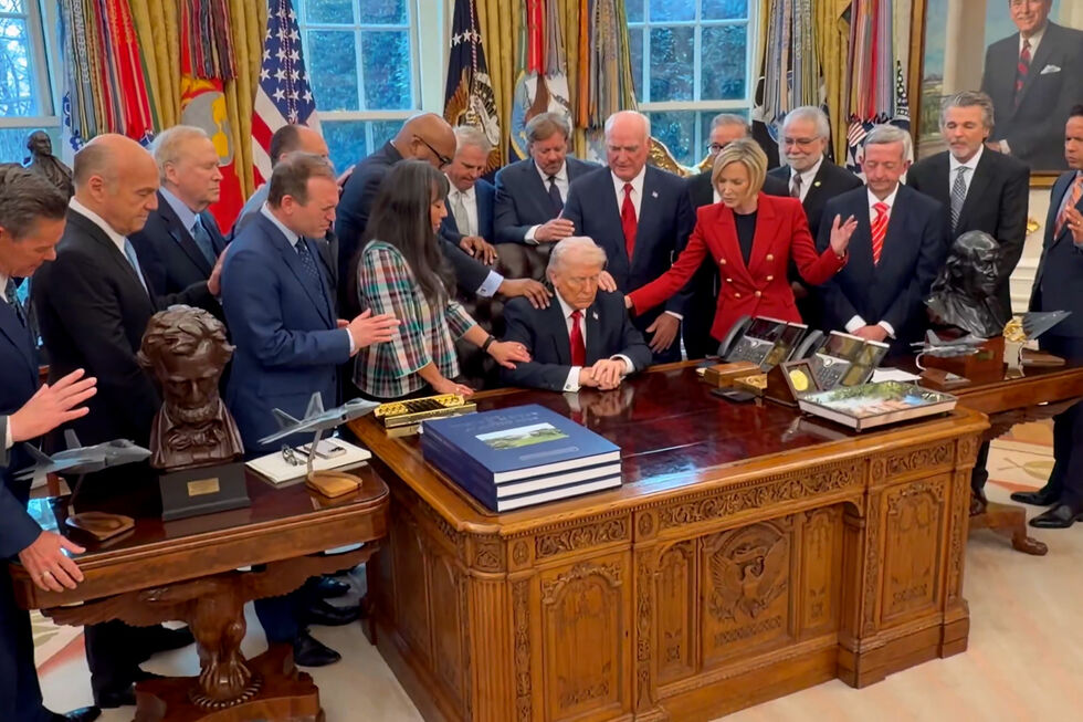 Líderes cristãos rezam por Trump e pelas pessoas envolvidas na guerra no Médio Oriente  