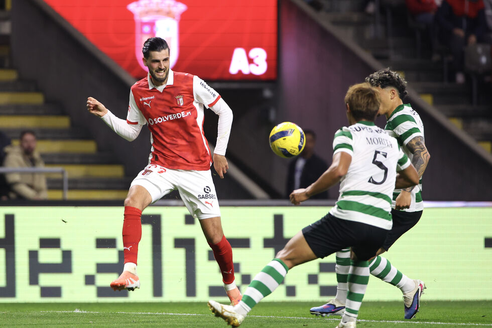 Braga empata com o Sporting em jogo disputado.
