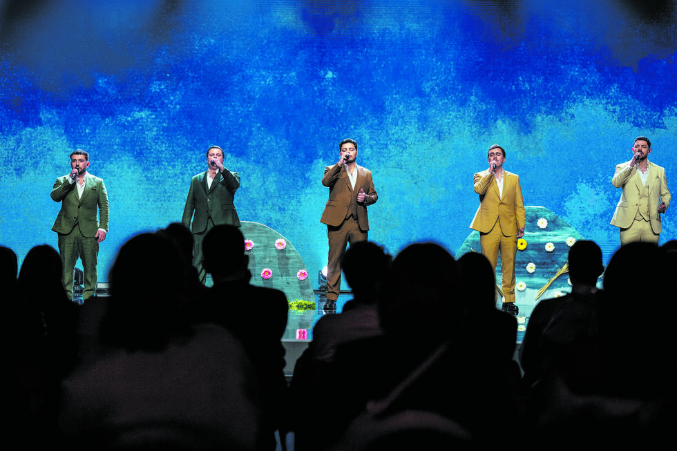 Os Bandidos do Cante atuam no Festival da Canção 2026