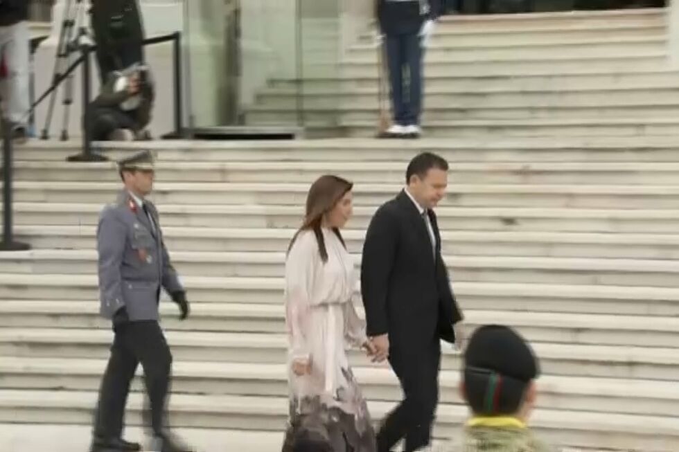 Luís Montenegro chega à Assembleia da República