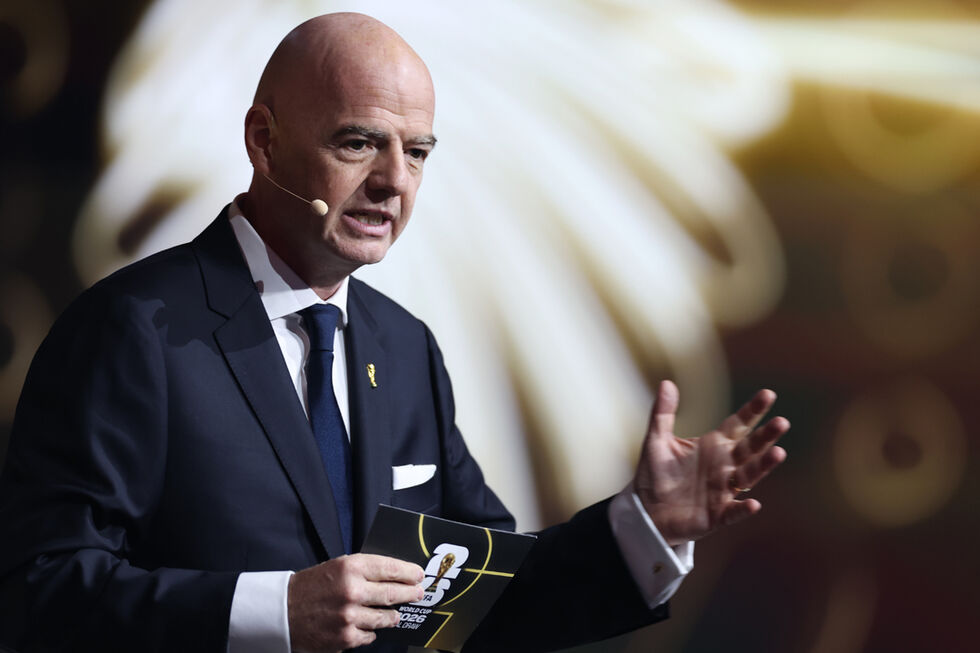Gianni Infantino anunciou que a gala do prémio The Best em 2026 será realizada no Dubai