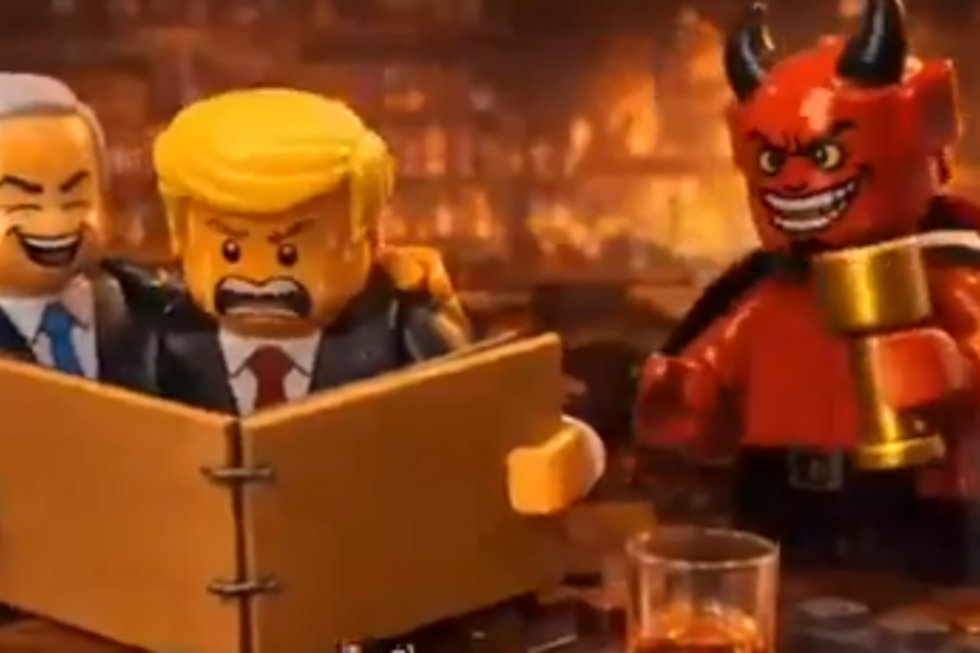 Animação Lego iraniana critica EUA, Israel e figuras políticas como Trump e Biden