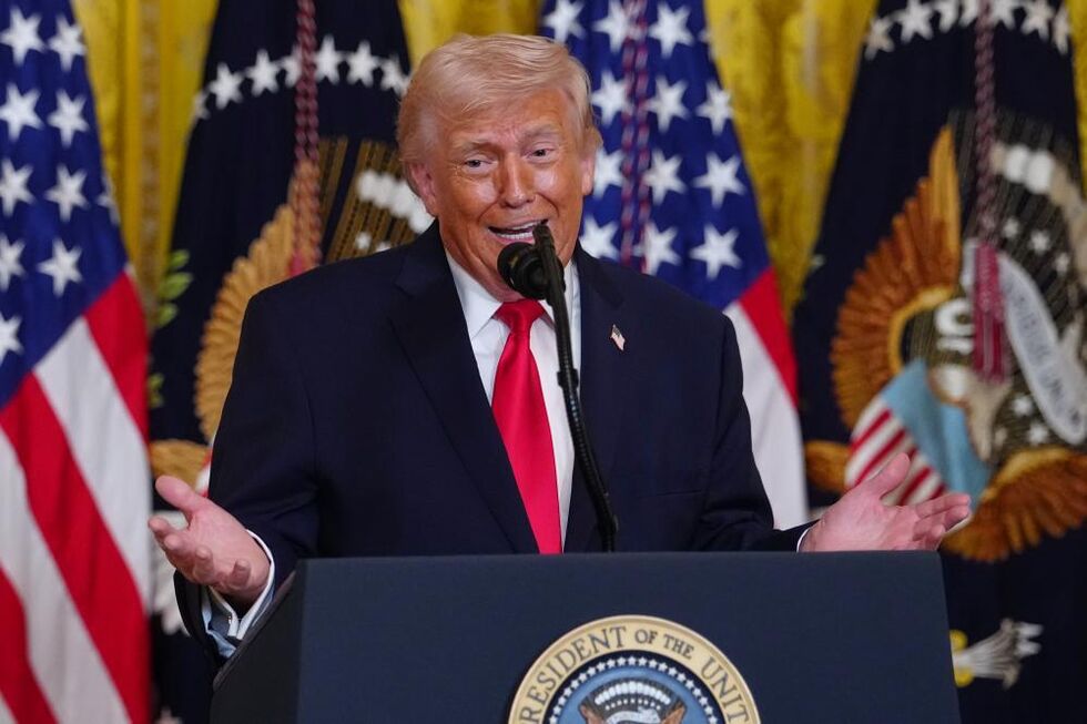 Donald Trump, presidente dos Estados Unidos